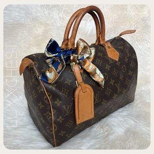 ✨💎 Vintage Set 💎✨ Louis Vuitton Speedy 30 & Luggage tag ✨
